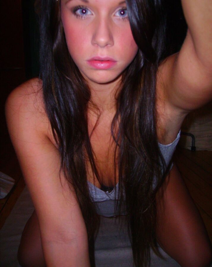 Free porn pics of Raven Haired Teen Selfie 2 of 16 pics