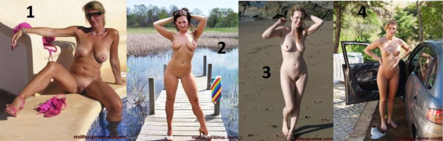 Free porn pics of Which MILF Slut Would You Choose? 13 of 14 pics