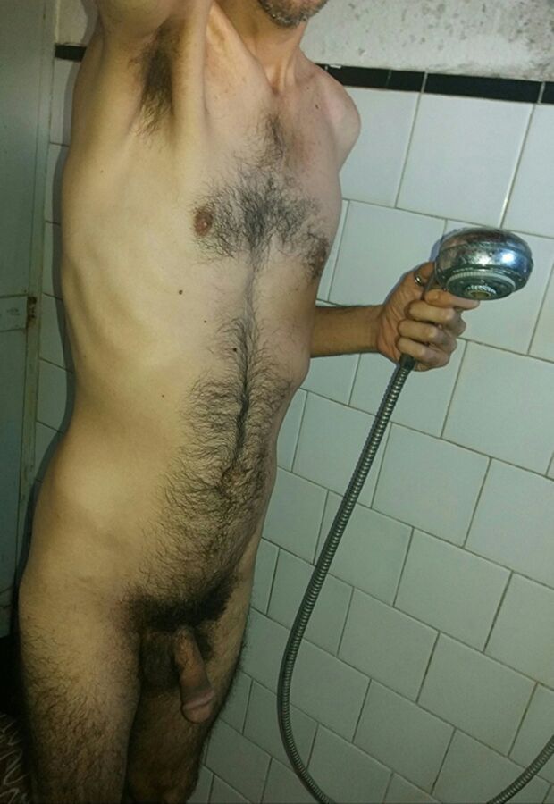 Free porn pics of Mostrando mi culo peludo en la ducha 1 of 41 pics