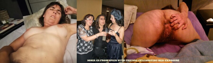 Free porn pics of Sonia from Spain exposed dressed undressed for repost 3 of 4 pics