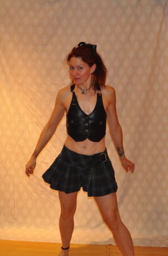 Free porn pics of skirt and vest jo 1 of 9 pics
