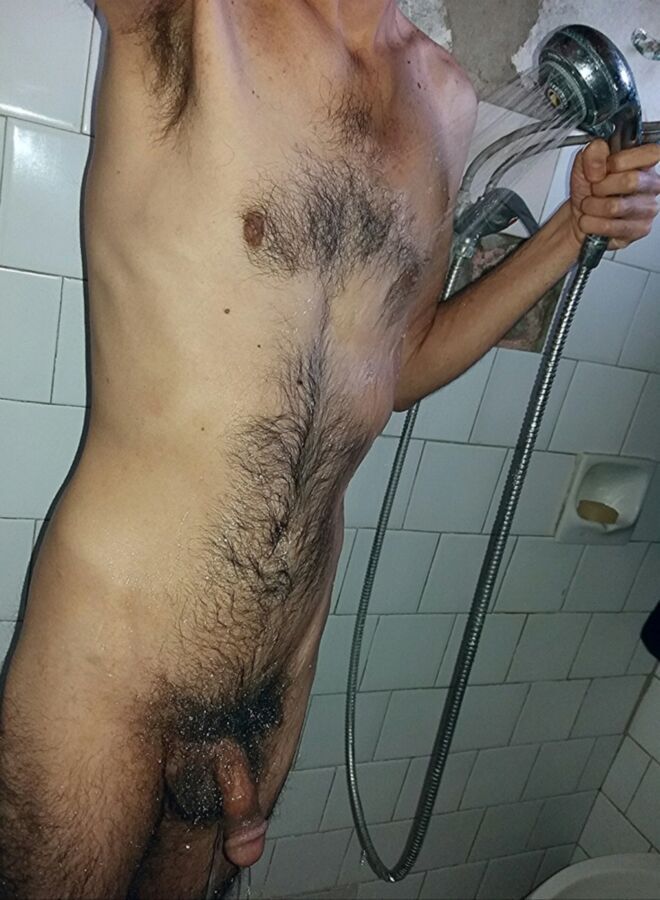 Free porn pics of Mostrando mi culo peludo en la ducha 3 of 41 pics