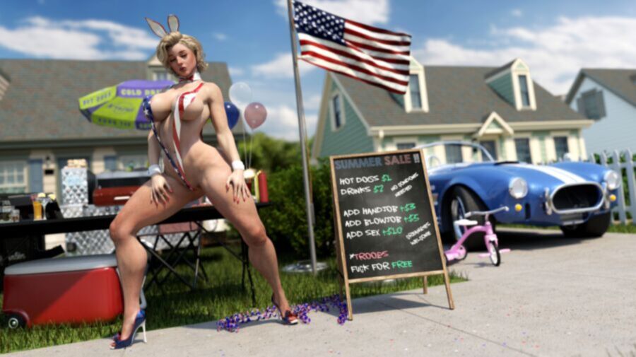 Free porn pics of American Summer 10 of 66 pics