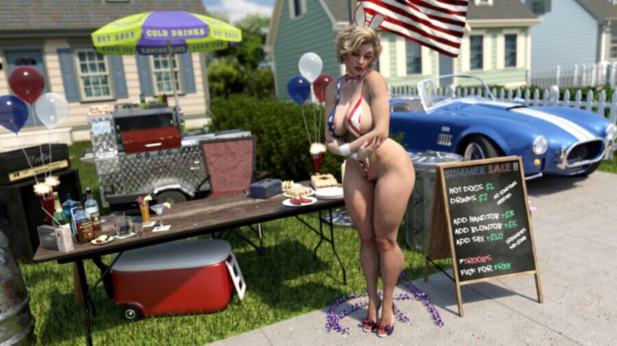 Free porn pics of American Summer 6 of 66 pics