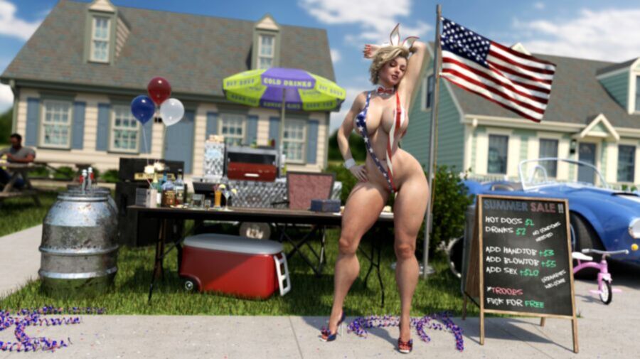 Free porn pics of American Summer 2 of 66 pics