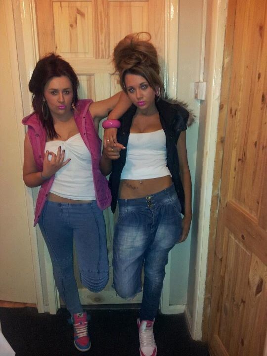 Free porn pics of Dirty Chav Slags and Sluts Jamie and Raven for Degrading Comment 9 of 345 pics