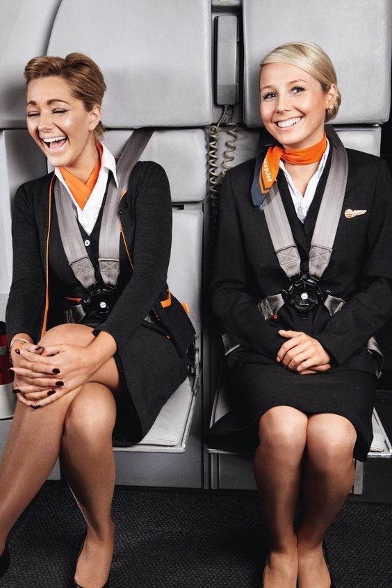 Free porn pics of Flight Attendants, Dolls of the Air 6 of 29 pics