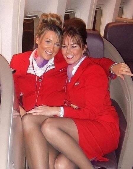 Free porn pics of Flight Attendants, Dolls of the Air 5 of 29 pics