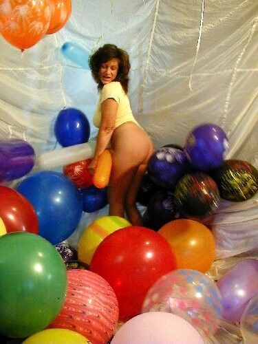 Free porn pics of Voluptuous Woman Popping Balloons 18 of 388 pics