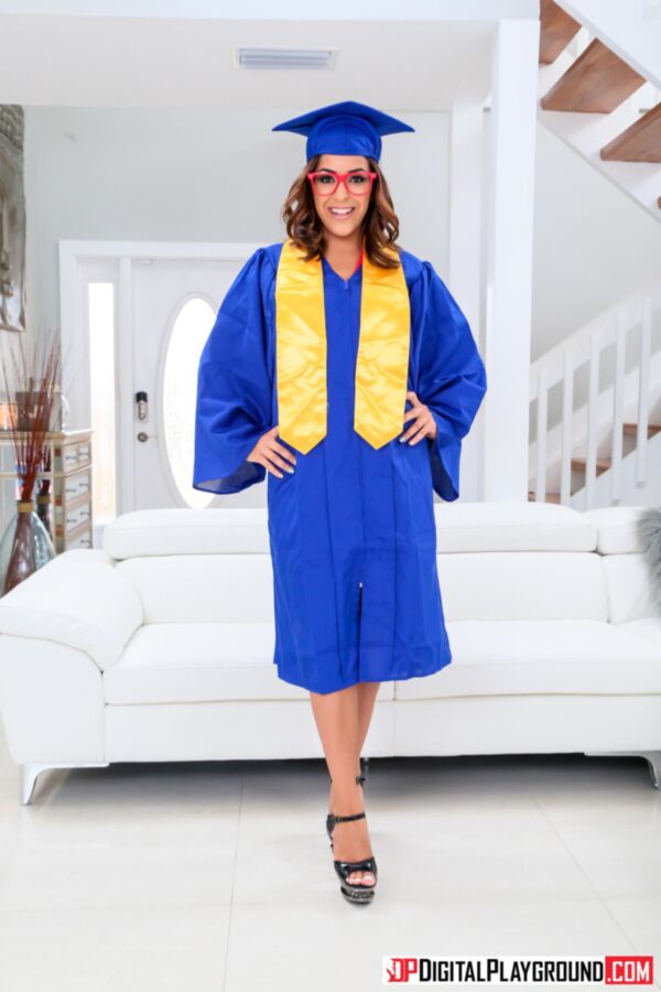 Free porn pics of Mia Martinez - Graduation Day 2 of 144 pics