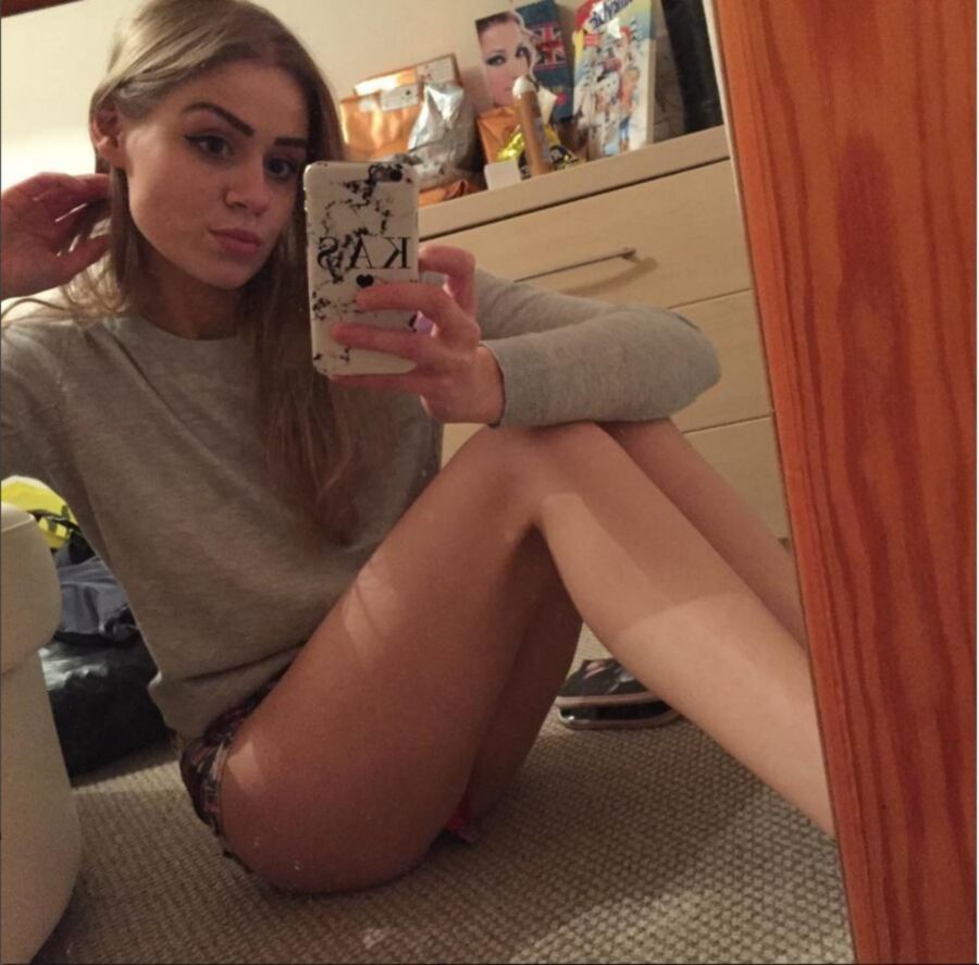 Free porn pics of English chav teen(one of my top favourites)perfect legs and feet 2 of 45 pics