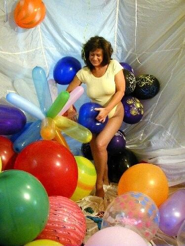 Free porn pics of Voluptuous Woman Popping Balloons 16 of 388 pics