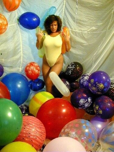 Free porn pics of Voluptuous Woman Popping Balloons 19 of 388 pics