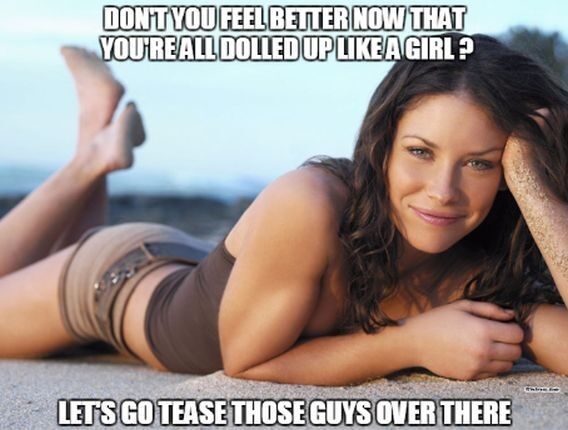 Free porn pics of More Evangeline Lilly sissy captions 7 of 12 pics