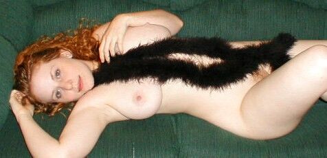 Free porn pics of Delightfully chubby hairy redheaded Kira 20 of 356 pics