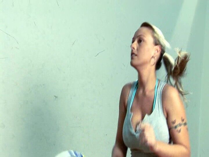 Free porn pics of Mandee Capone Topless Racquetball Babe in Bazookas The Movie 20 of 360 pics