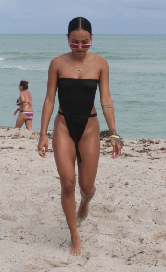 Free porn pics of Karrueche Tran in swimsuit 19 of 46 pics