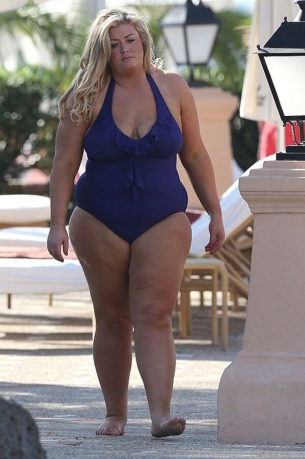 Free porn pics of Chubby TV-Celeb Gemma Collins 17 of 28 pics