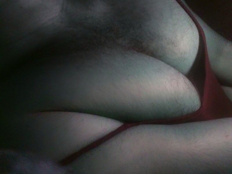 Free porn pics of My Soft Hairy Man Boobs 1 of 5 pics