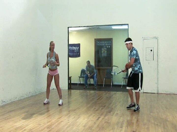 Free porn pics of Mandee Capone Topless Racquetball Babe in Bazookas The Movie 17 of 360 pics