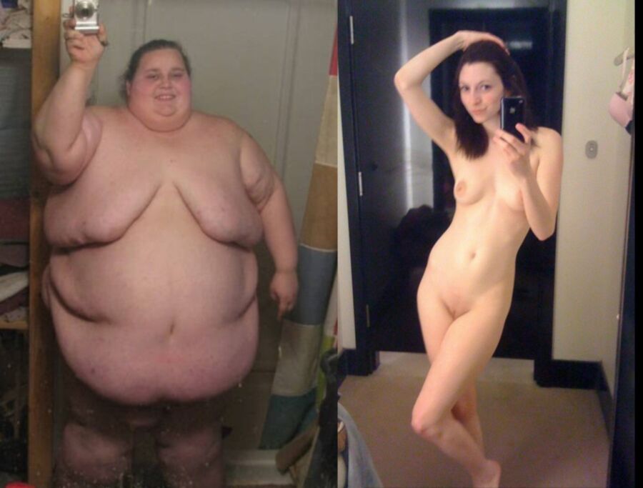 Free porn pics of SSBBW vs Skinny Comparison Selfies 9 of 10 pics