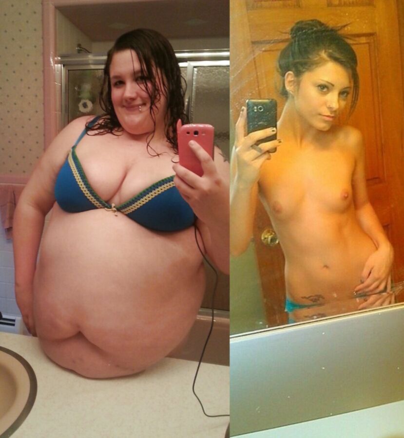Free porn pics of SSBBW vs Skinny Comparison Selfies 2 of 10 pics