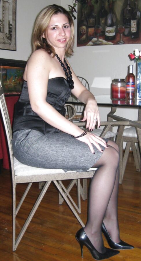 Reife frauen nylon