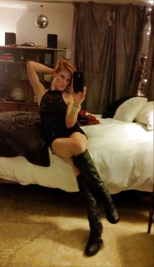 Horny Redhead Milf Sent Me Her Selfies Big Tits Porn Pic