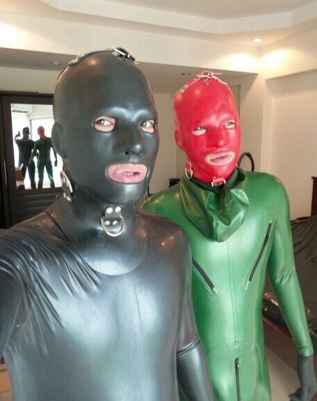 Free porn pics of Latex hoods and mask 1 of 12 pics