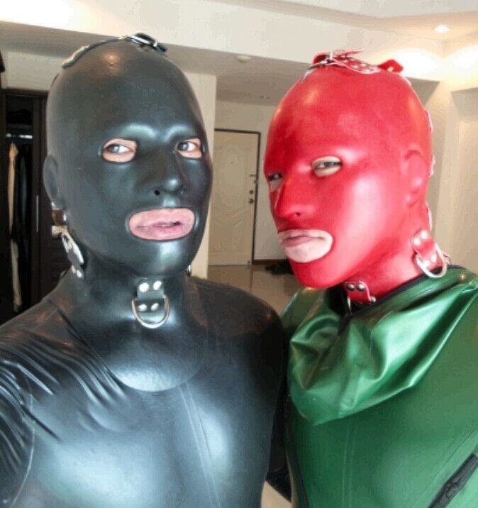 Free porn pics of Latex hoods and mask 3 of 12 pics