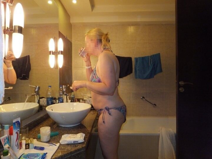 Free porn pics of My Wife in the Bathroom  2 of 23 pics