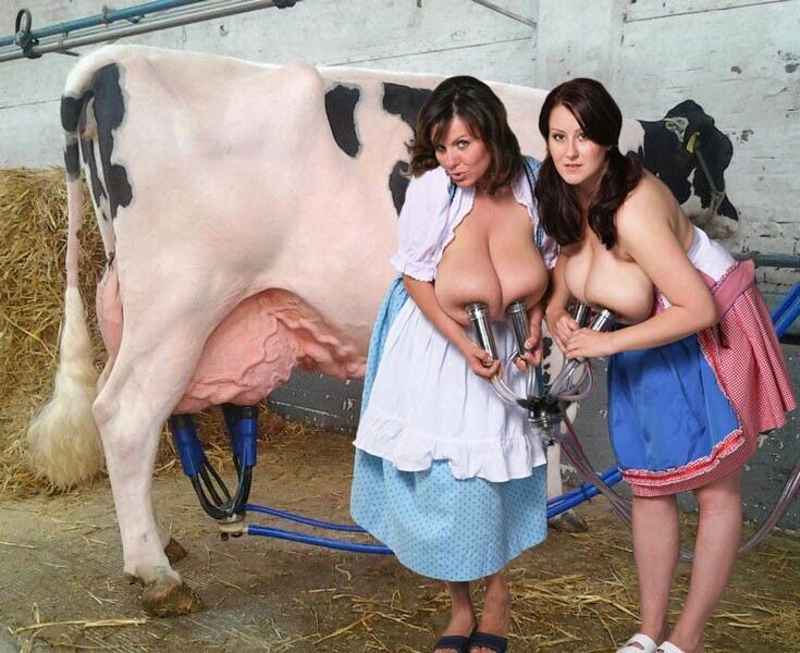 Free porn pics of These Cows Need Their UDDERS Milked 4 of 4 pics