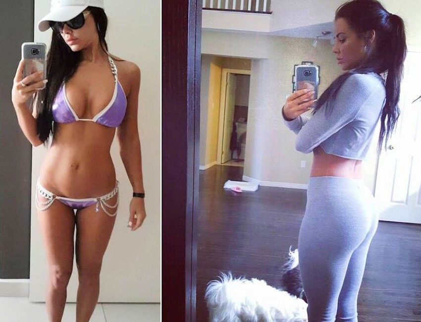 Free porn pics of Sarka Kantorova Strips Down To Purple Thong Bikini 11 of 15 pics