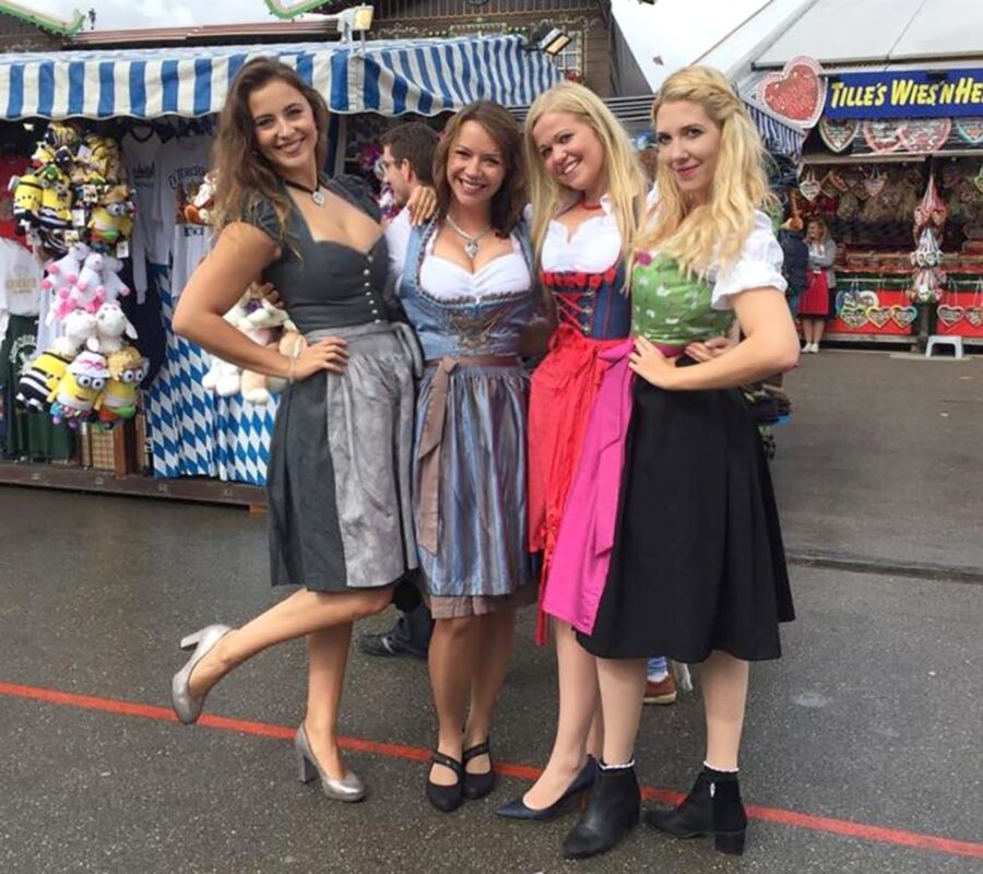 Free porn pics of Fesche Madln im Dirndl zum Sechzigst`n 15 of 100 pics