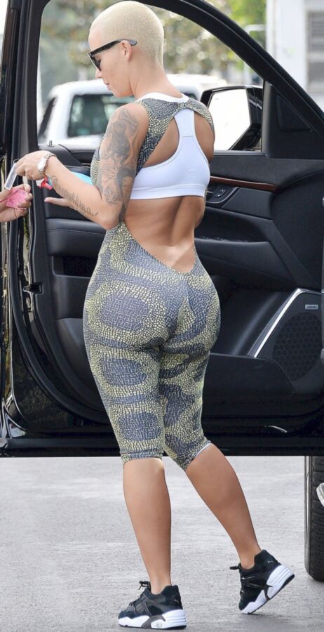 Free porn pics of Amber Rose in Tight Pants 15 of 18 pics
