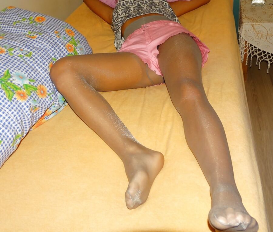 Pantyhose girlfriend teenager raw