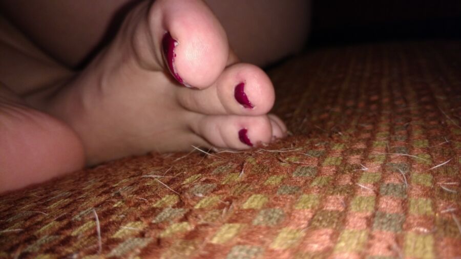 Free porn pics of Wife feet and cumshot 9 of 29 pics