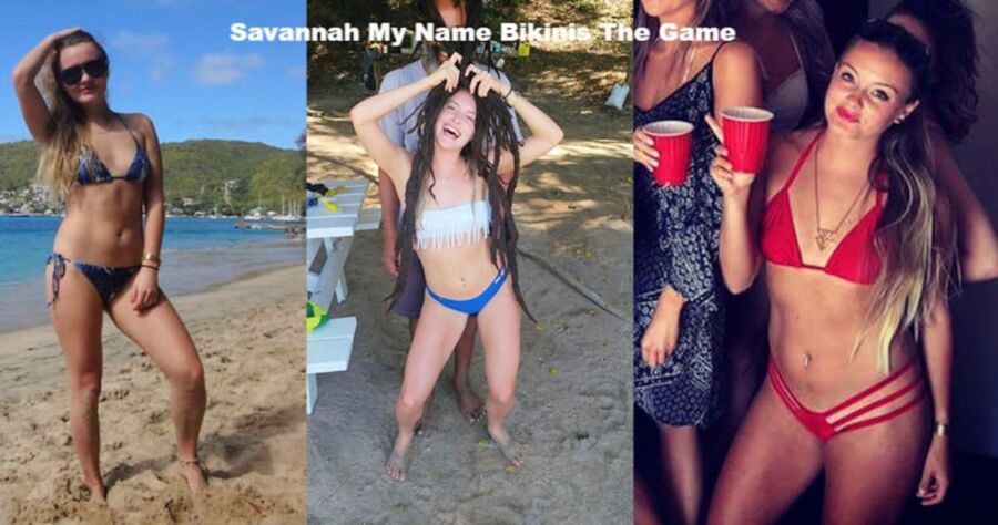 Free porn pics of Hannah Savannah Taking On Tiny Bikinis  13 of 14 pics