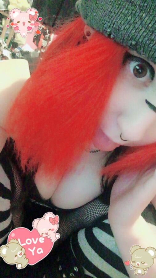 Free porn pics of Huge tits Emo loves to be slutty 13 of 23 pics