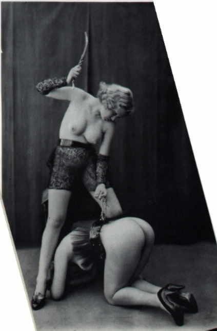 Free porn pics of vintage lesbian spanking and whipping 2 of 9 pics