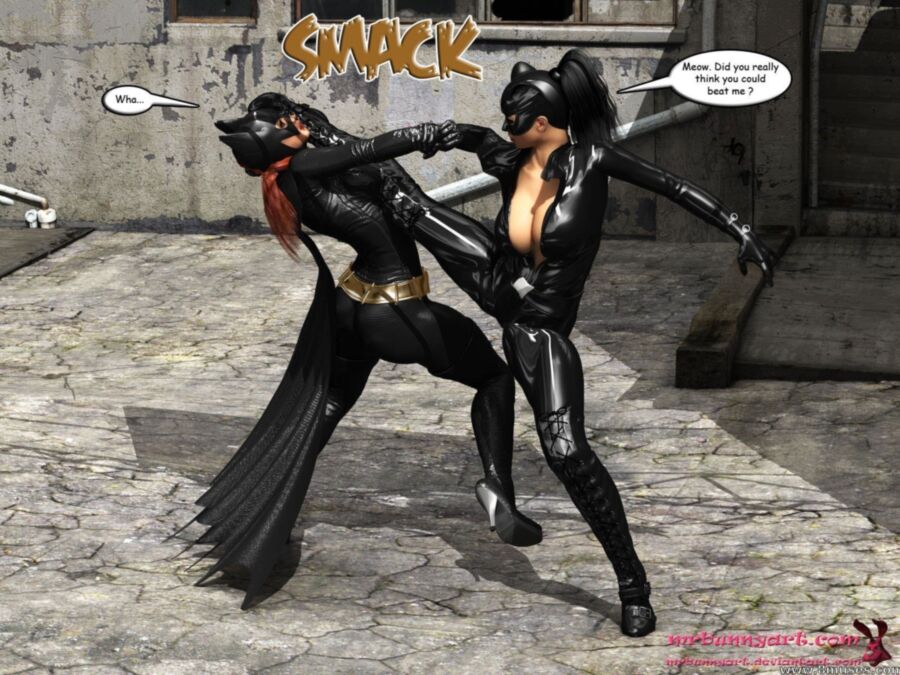 Free porn pics of Mr.Bunny - Batgirl versus Cain 9 of 71 pics