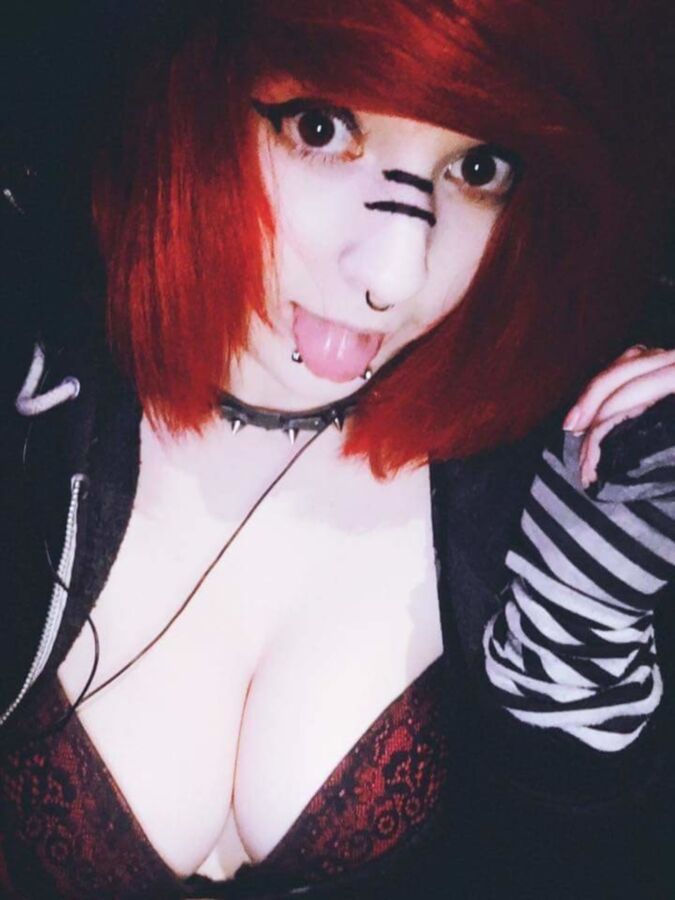 Free porn pics of Huge tits Emo loves to be slutty 21 of 23 pics
