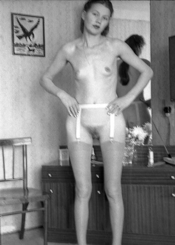 Free porn pics of Marina in vintage black n white 18 of 210 pics