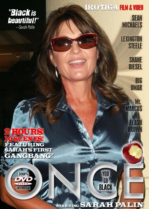 Free porn pics of Sarah Palin Interracial DVD covers 4 of 6 pics