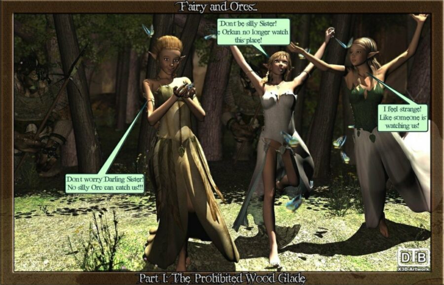 Free porn pics of Dtrieb - Fairy and Orcs-The prohibited wood 9 of 56 pics