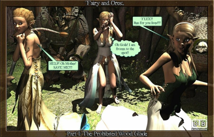 Free porn pics of Dtrieb - Fairy and Orcs-The prohibited wood 11 of 56 pics