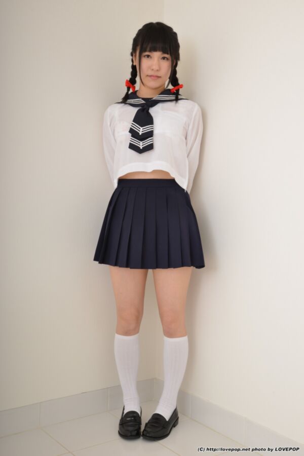 Free porn pics of Izumi Imamiya - navy skirt schoolgirl desk show 7 of 84 pics
