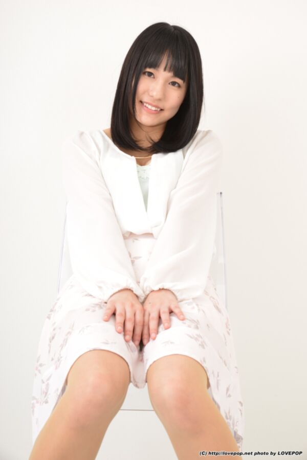 Free porn pics of Izumi Imamiya - white dress and top 19 of 60 pics