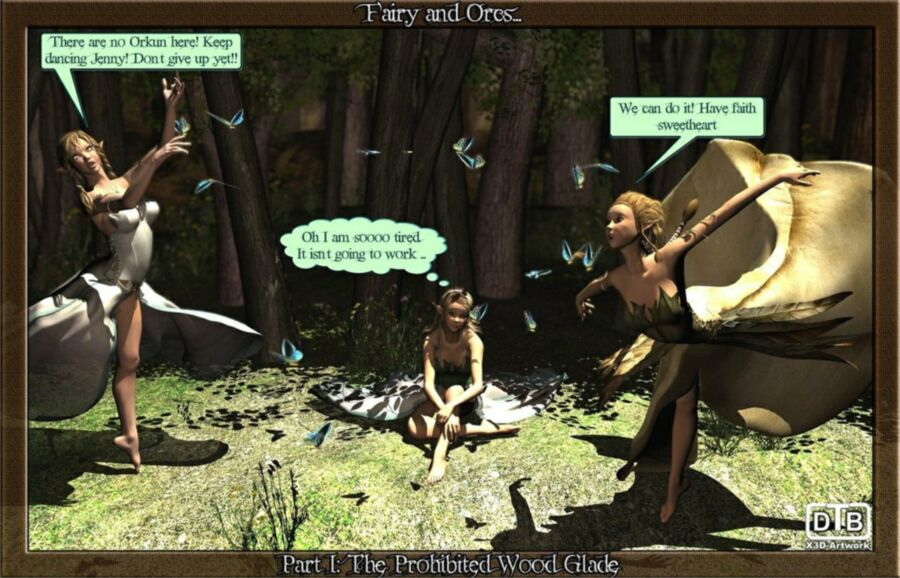 Free porn pics of Dtrieb - Fairy and Orcs-The prohibited wood 3 of 56 pics