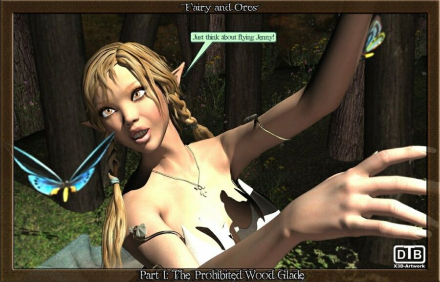 Free porn pics of Dtrieb - Fairy and Orcs-The prohibited wood 5 of 56 pics